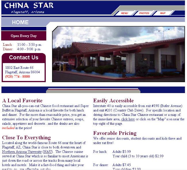 Chin Star Restaurant - Flagstaff, AZ