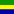 Official flag of the country of Gabon