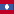 The official flag of the country of Laos (Lao People's Democratic Republic)