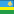 Official flag of the country of Rwanda