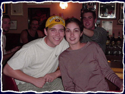 Jenny, Chase and Ronnie at Saginaw a couple months before it closed down forever