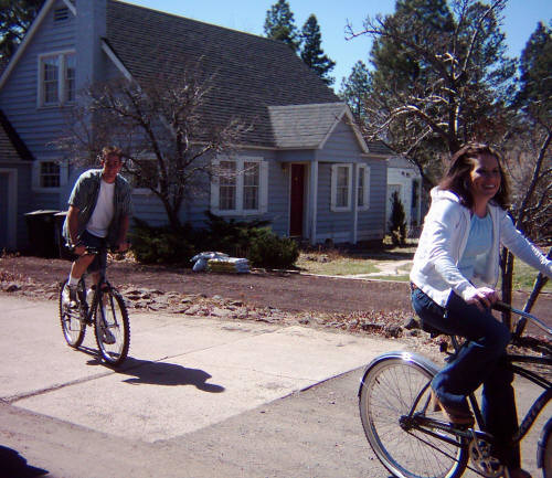 Two friends cruisin' on Saint Patrick's Day 2004