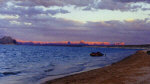 A killer sunset scene at Lake Powell - Summer 2000
