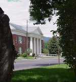 A cool lookin' building on the North side of campus at Northern Arizona University -Summer 2000