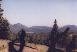 This is the view of the other side of the San Francisco Peaks over Northern Arizona University in Flagstaff, Arizona