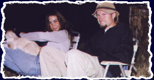 The Scoobster and his future (killer) wife - he snagged her before I could have her claim me.