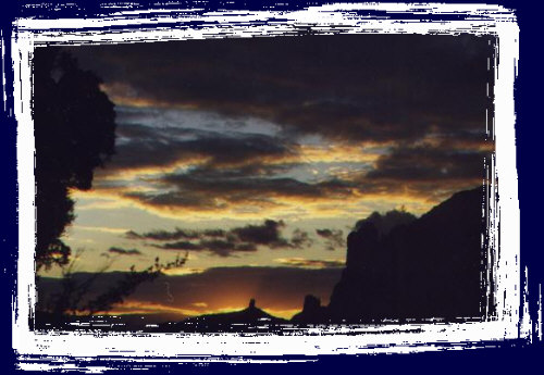 A killer sunset in Northern Arizona