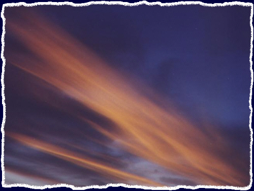 An absolutely killer photograph of a typical sunset over the Northern Arizona skies - Gabe Wright Photography - Summer 1999