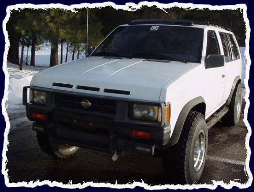 My Pathfinder from the front - January 2000