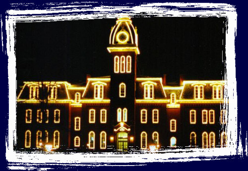 A shot I took of Woodburn Hall at West Virginia University
